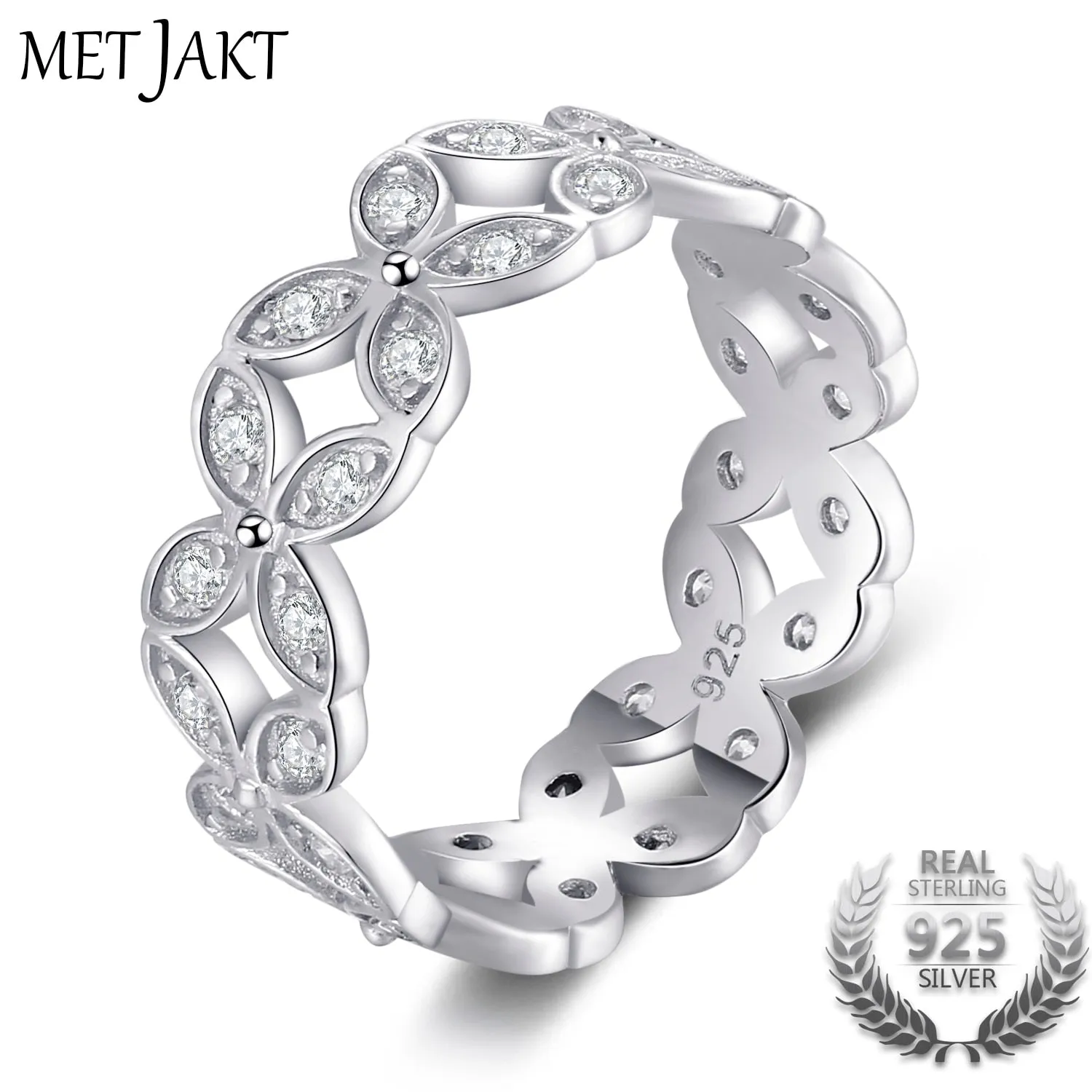 Silver Petal Rings