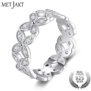 Silver Petal Rings