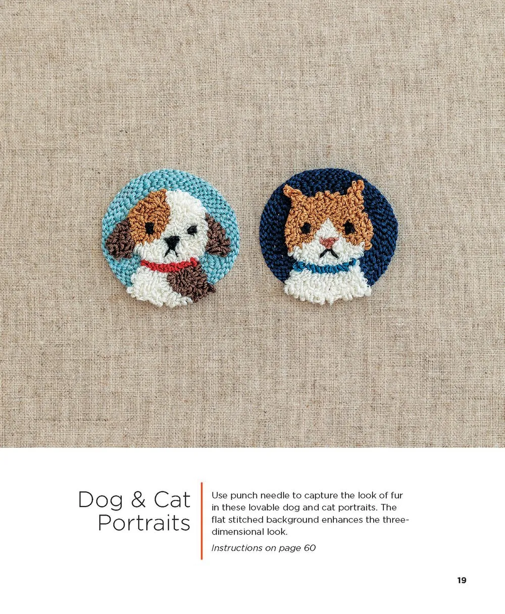 Simply Stitched with Punch Needle by Yumiko Higuchi