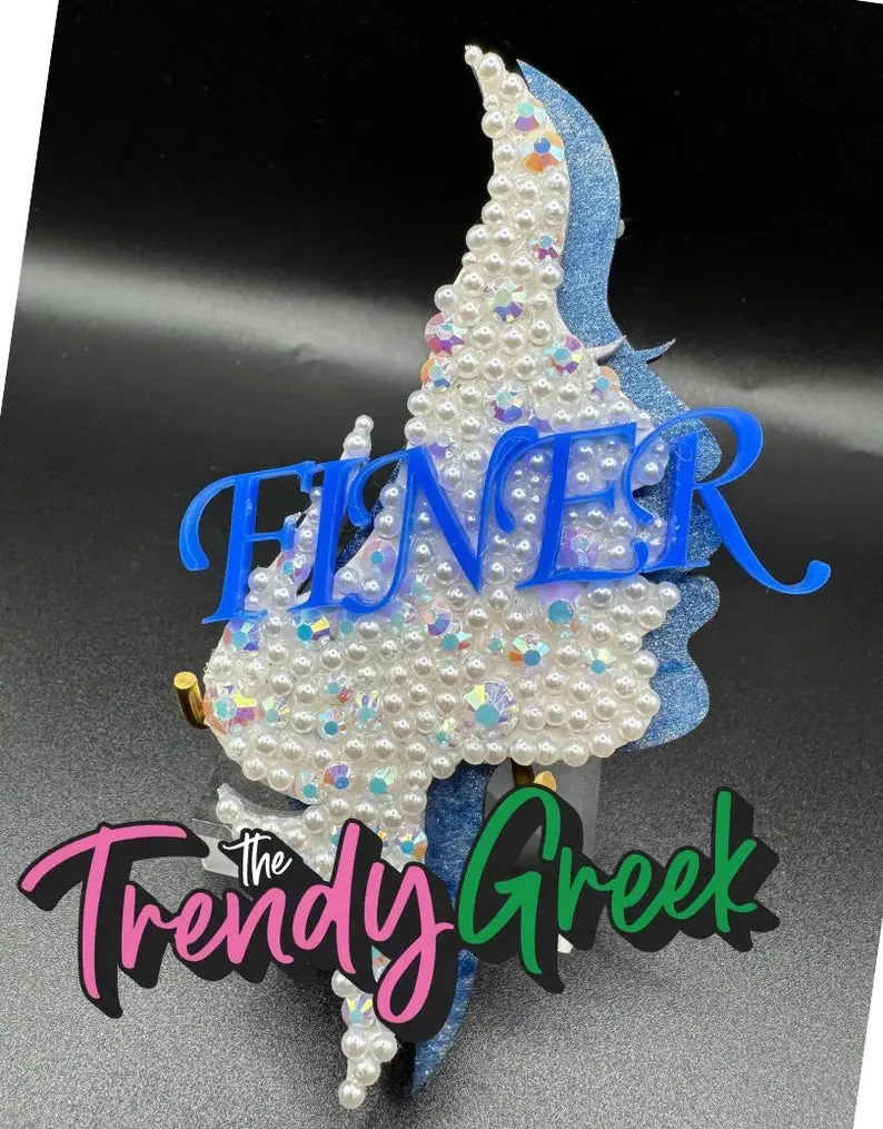Sisterhood | Bling Pin | Sorority Lapel Pin | AKA | Initiation Gift | Gift For Her | Name Badge | Ivy Vine of Sisterhood