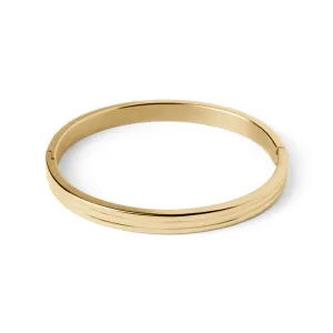 Sleek Interlocking Bangle
