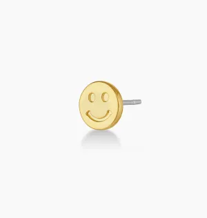 Smiley Charm Stud by Gorjana | Gold