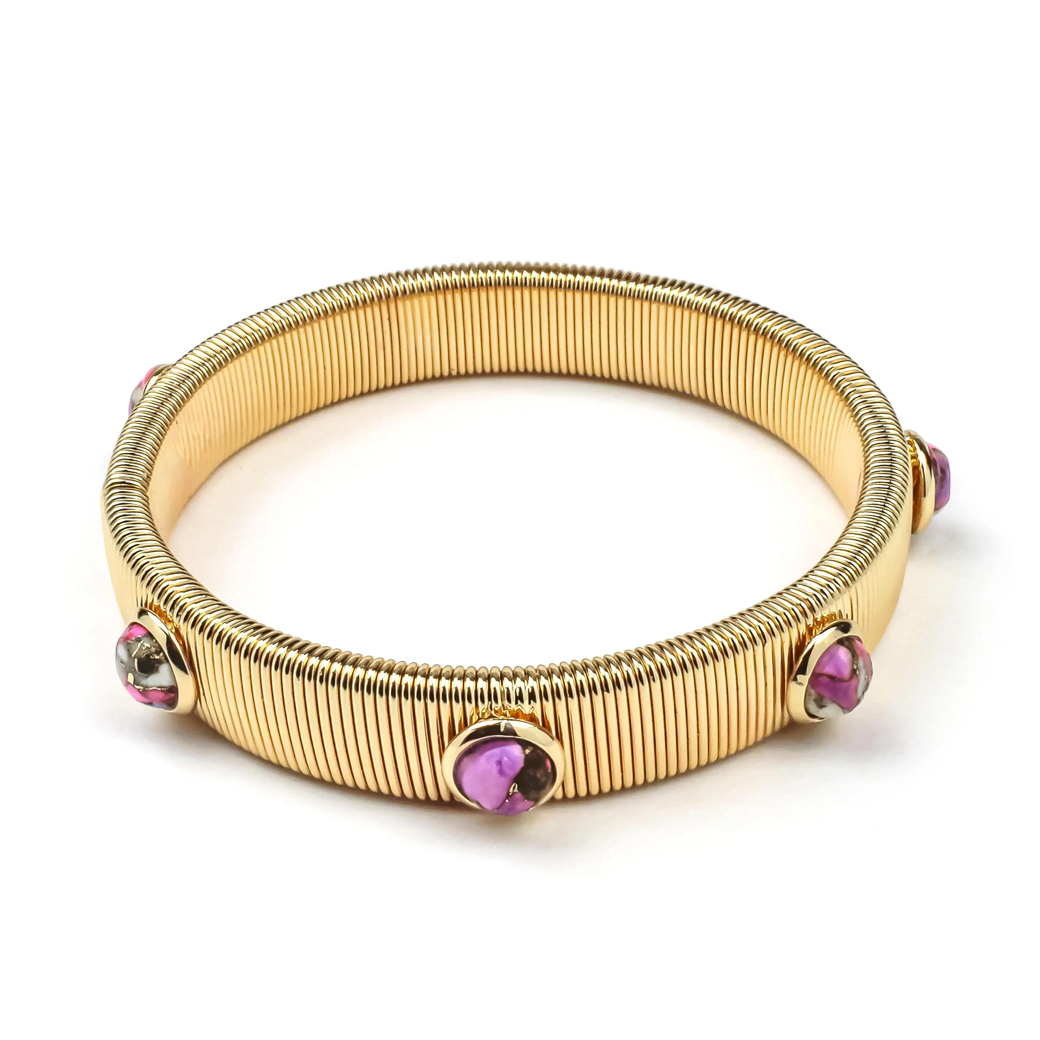 Snake Cuff Pink