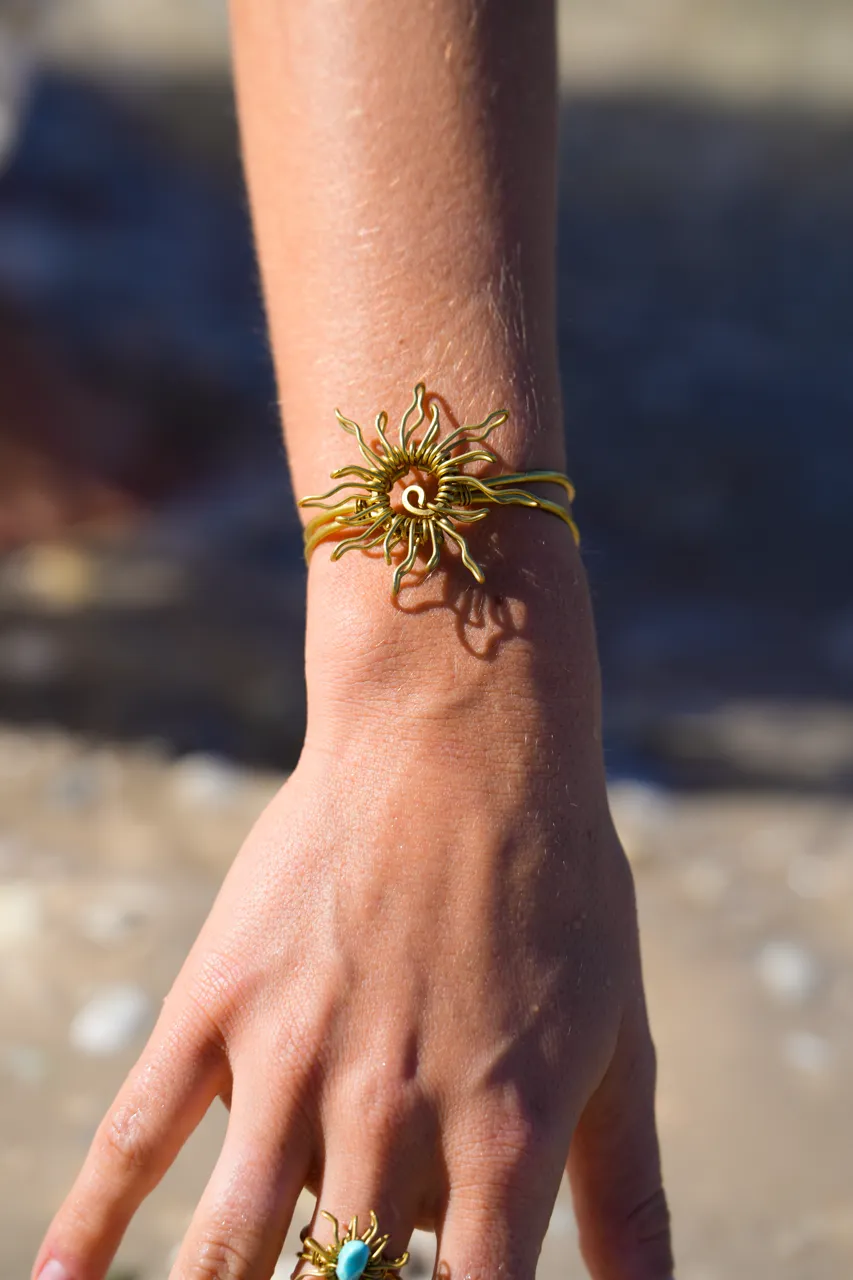 Sol Bracelet Bronze (Gold)