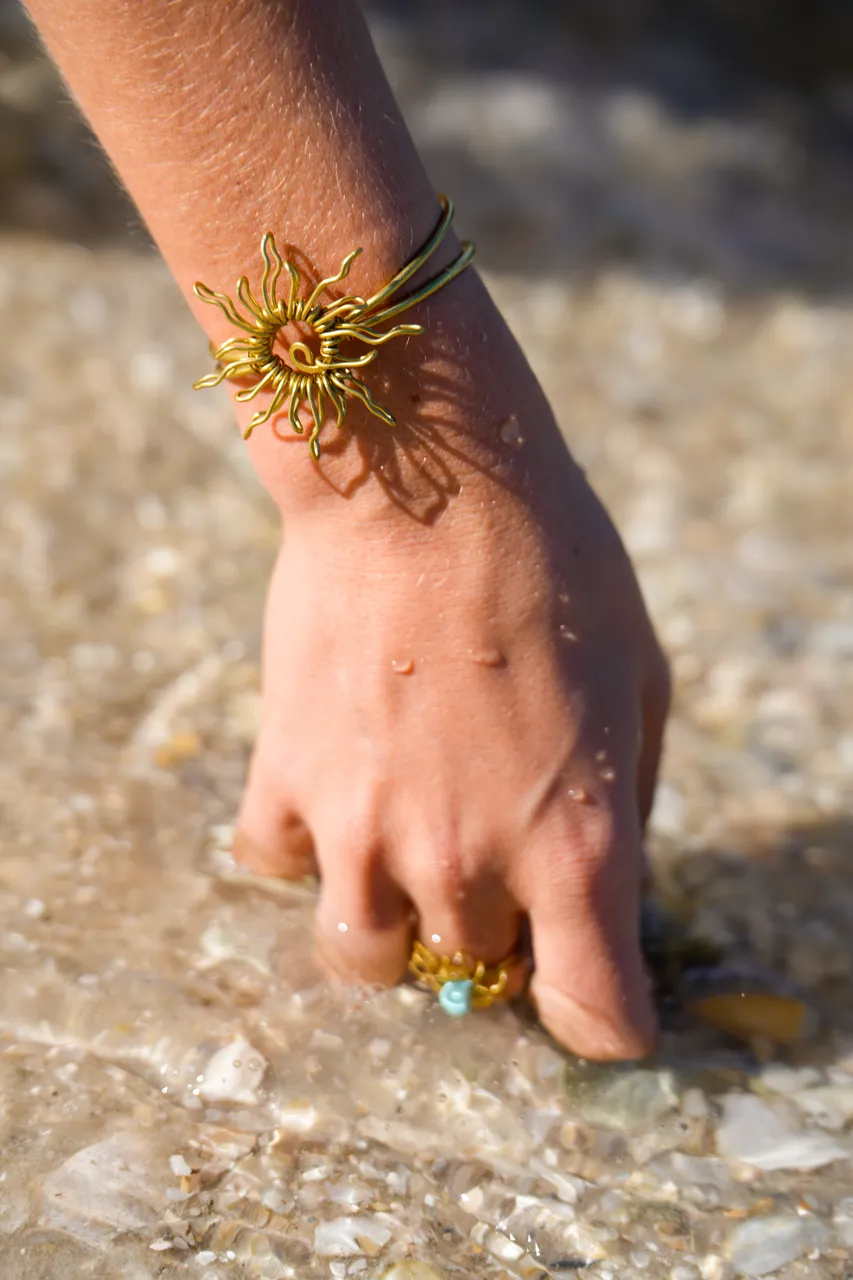 Sol Bracelet Bronze (Gold)