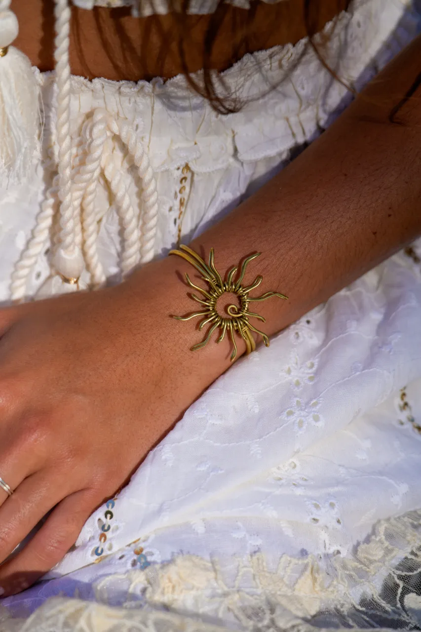 Sol Bracelet Bronze (Gold)