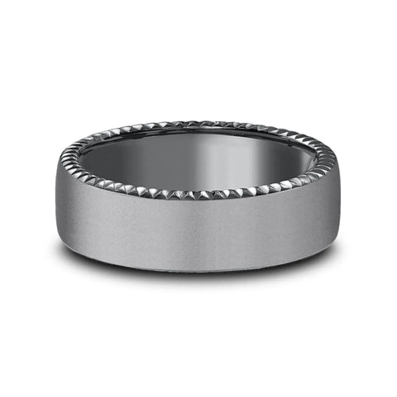 Sovereign Tantalum Comfort Fit 6.5 Wedding Band Ring