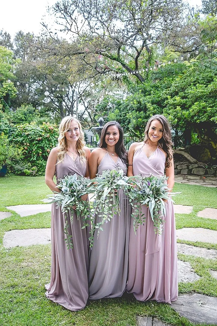 Spaghetti Straps Bridesmaid Dresses,V-neck Chiffon Bridesmaid Dresses,Cheap Bridesmaid Dresses,WGY0267