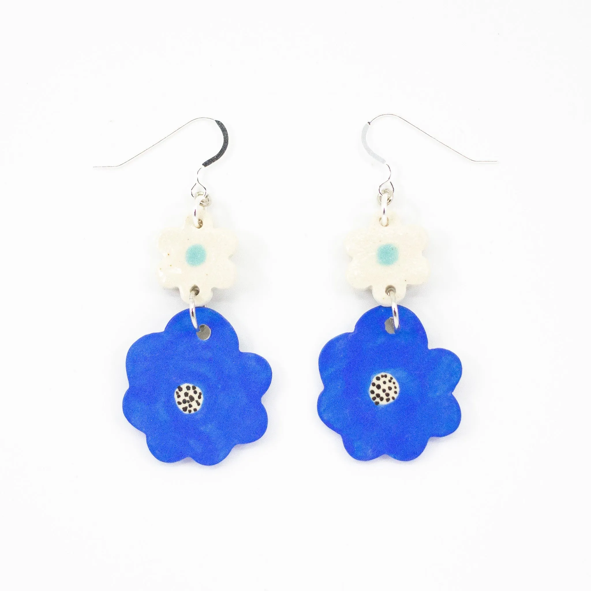 SPRING GRID EARRINGS
