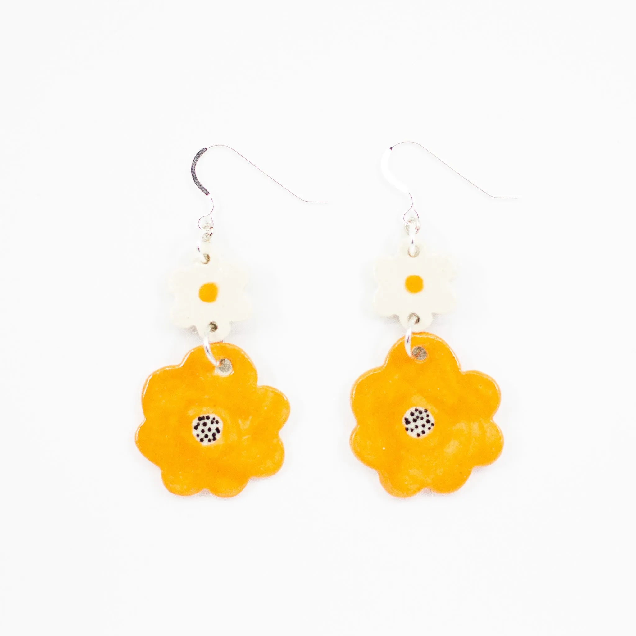 SPRING GRID EARRINGS