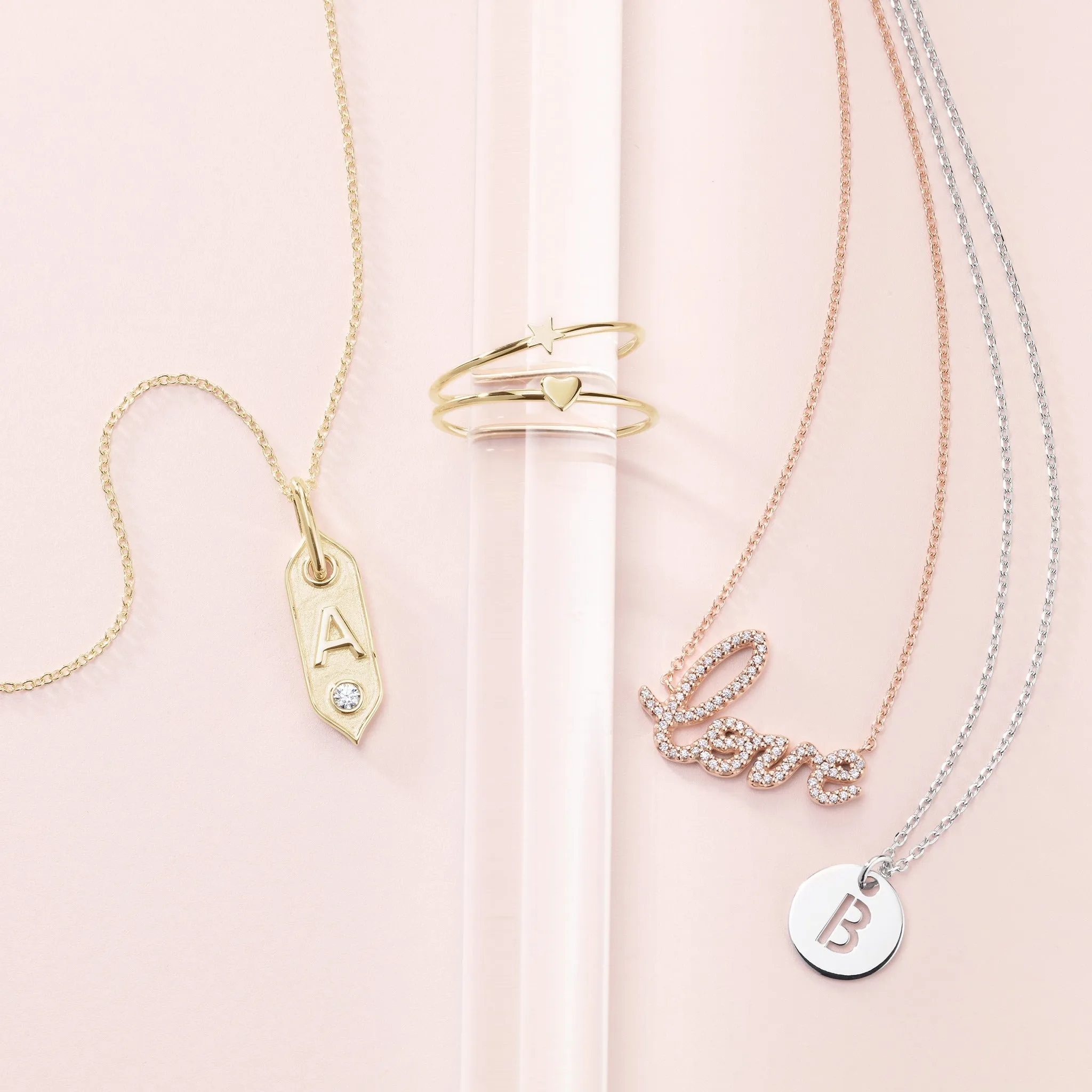 Stackable Gold Heart Ring