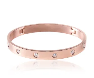 Star Bangle Rose Gold Bracelet