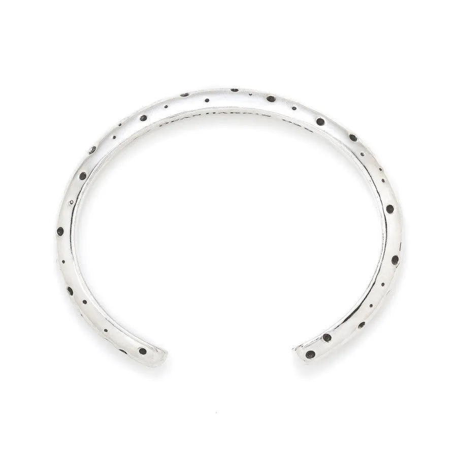 Sterling silver 'dot' cuff