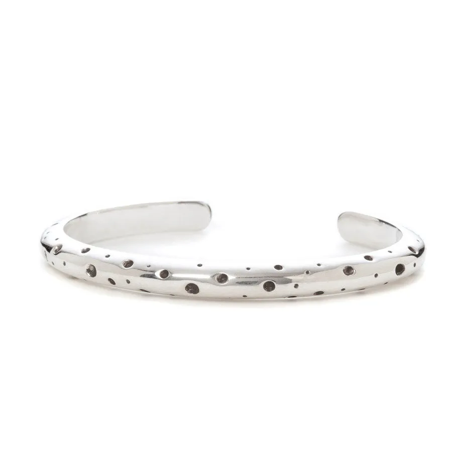 Sterling silver 'dot' cuff