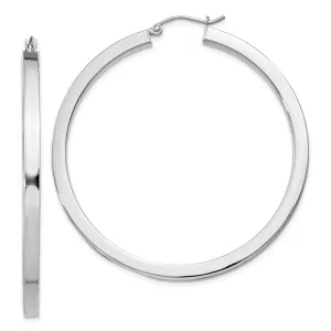Sterling Silver Hoop 3.25MM Earrings