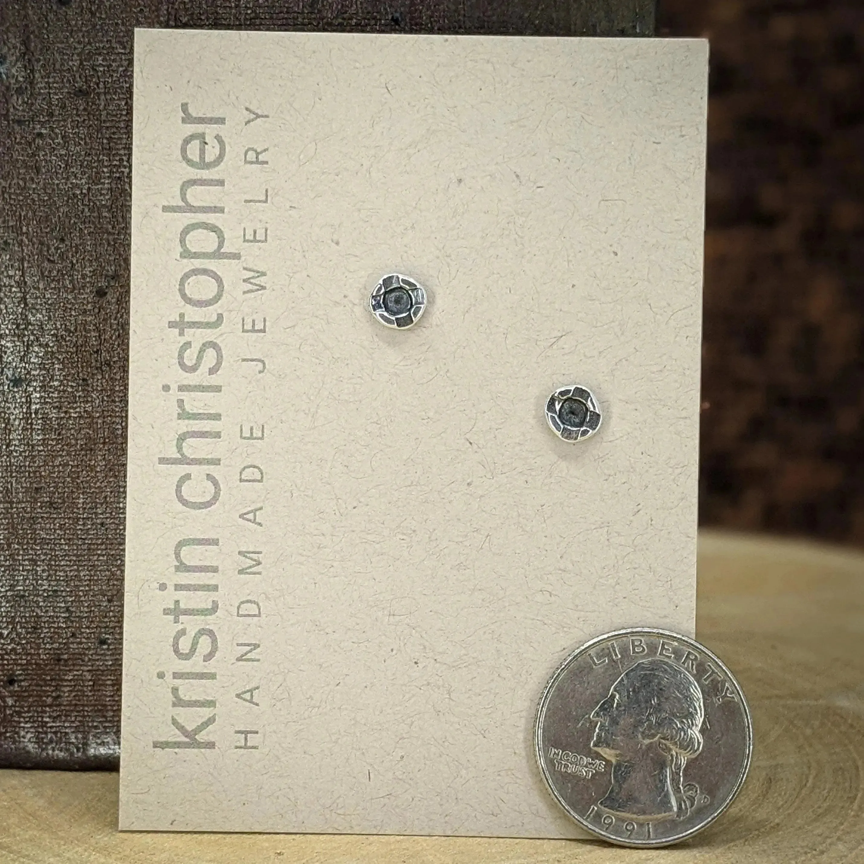 Sterling Silver Stud Earrings - Sm