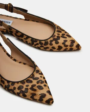 Steve Madden Olsen Ballet Flats In Leopard