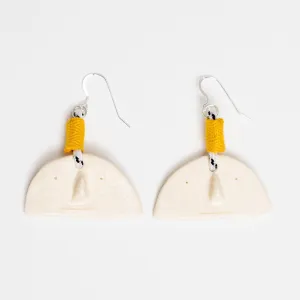 STRAIGHT FACE EARRINGS
