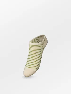 Stripe Glitter Sneakie Sock