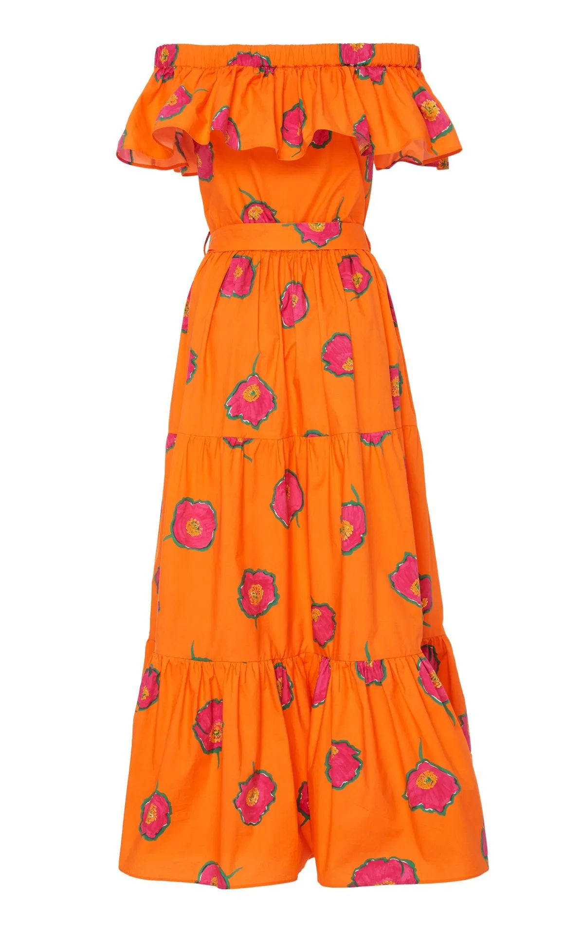 Summer Holiday Off The Shoulder Long Dresses
