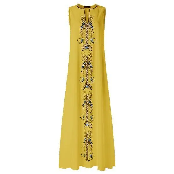 Summer Plus Size Pocket Vintage Dresses