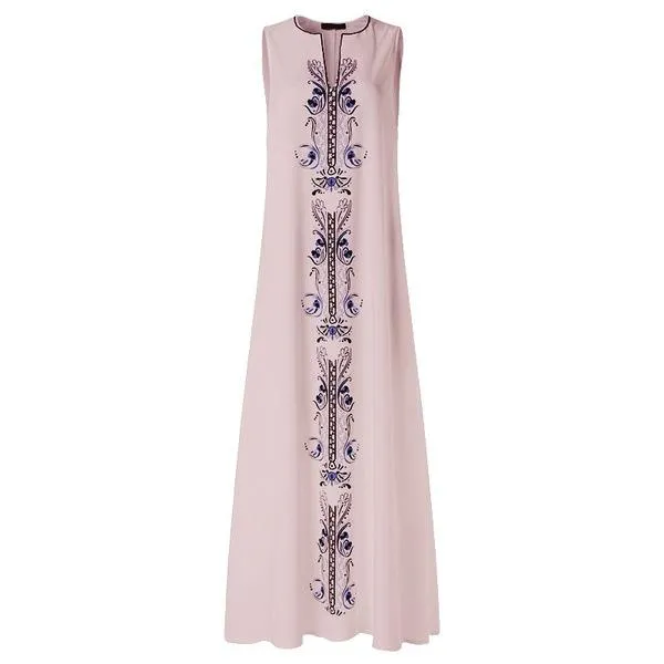 Summer Plus Size Pocket Vintage Dresses