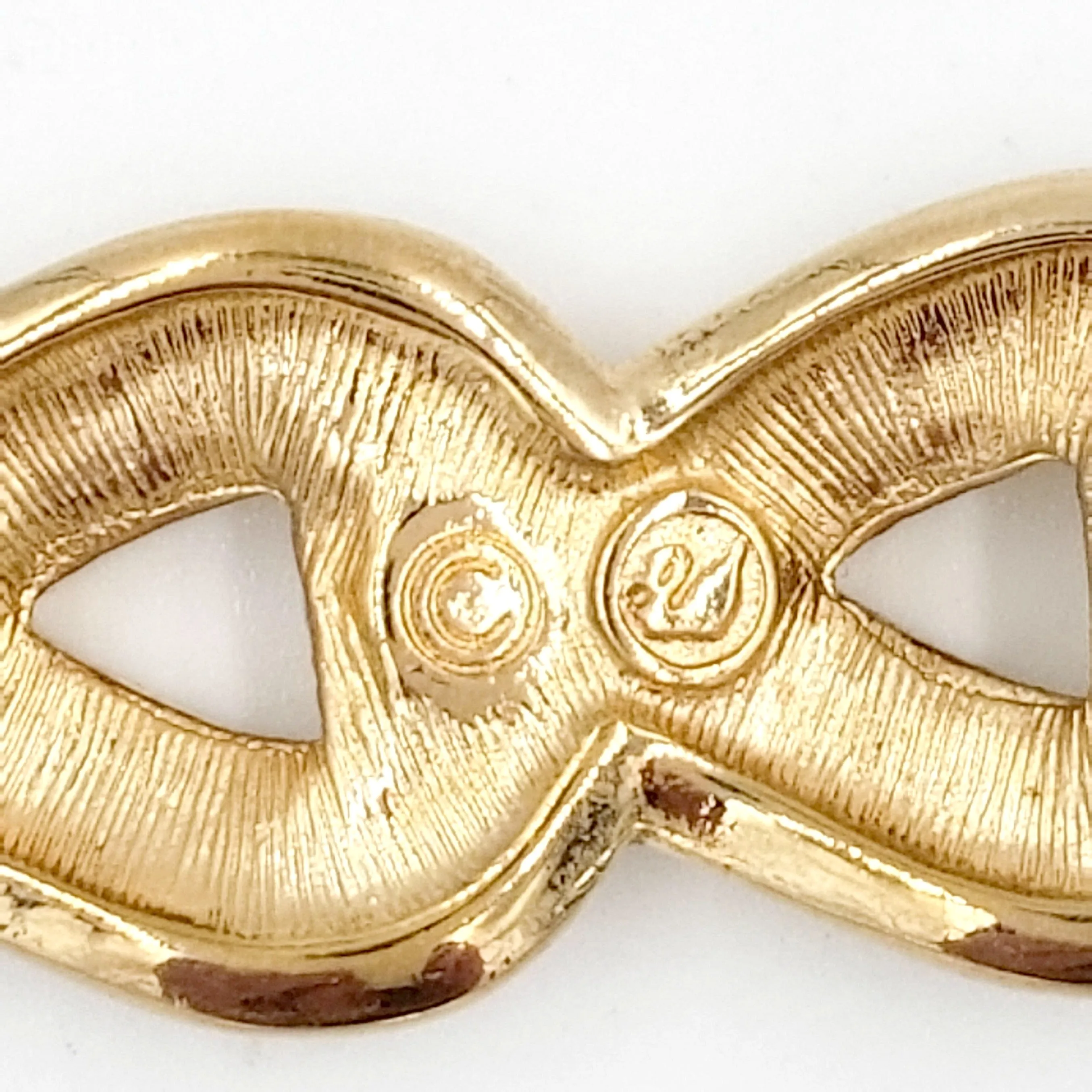 Swarovski Crystal Bar Pin Brooch with Swan Logo
