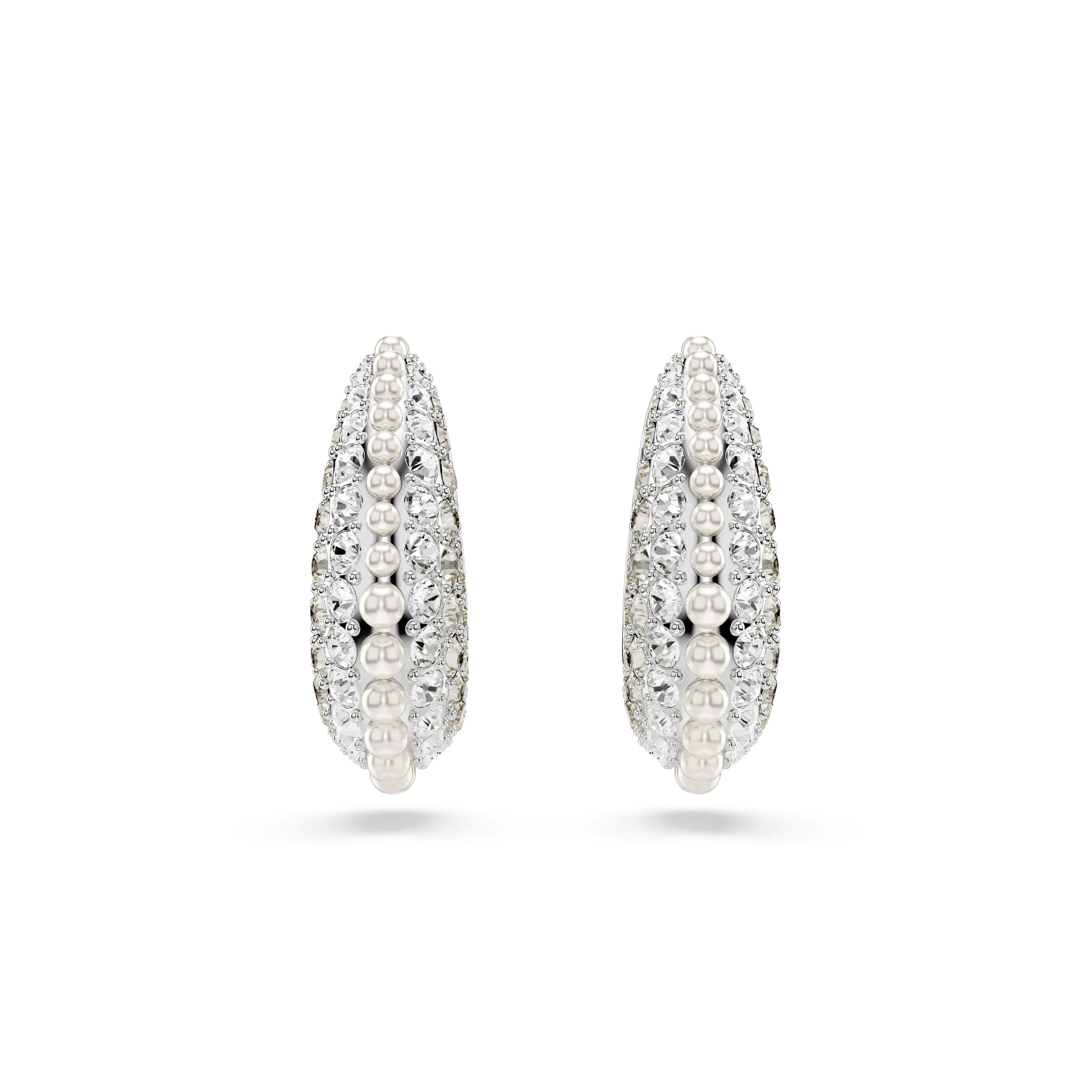Swarovski Rhodium Sublima Earrings
