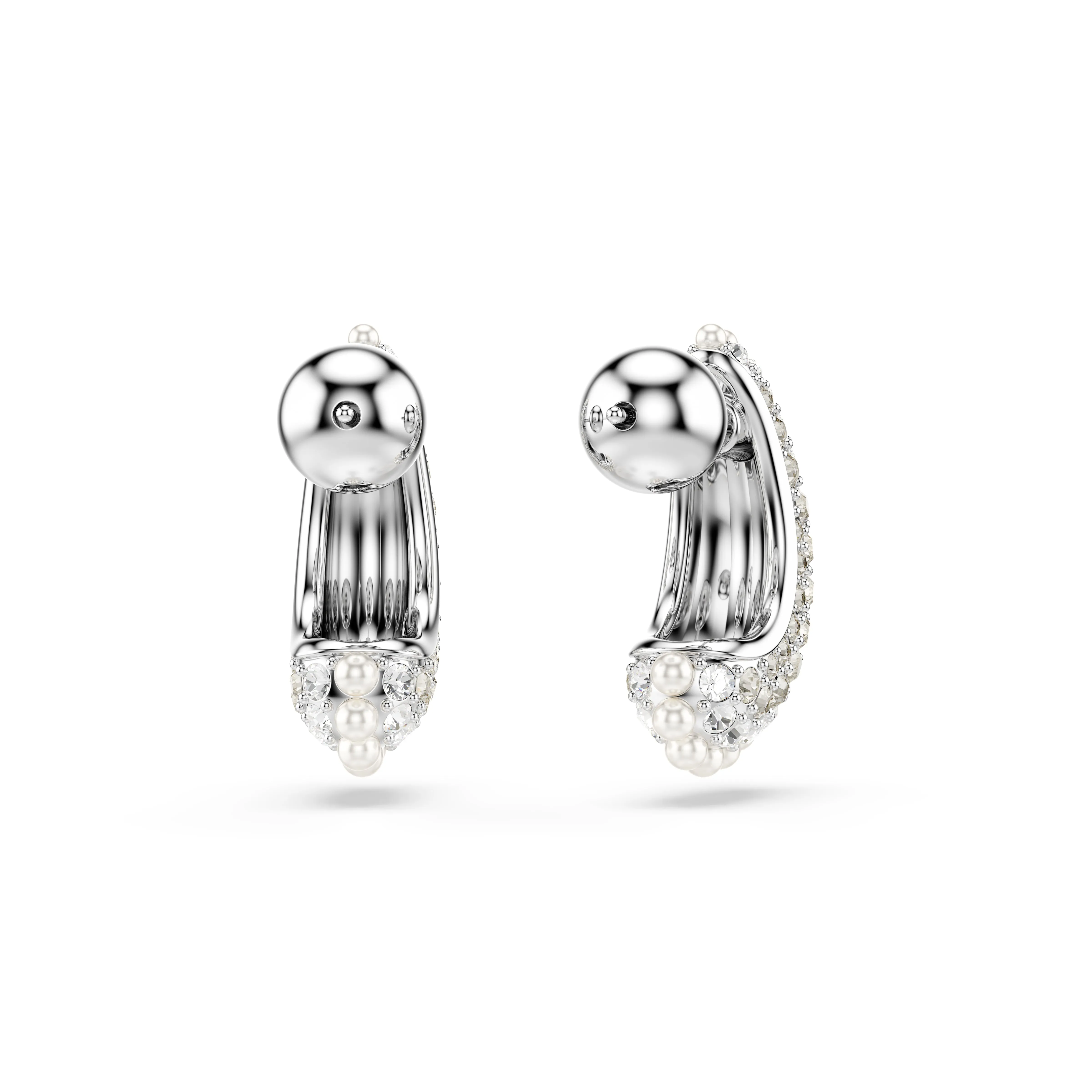 Swarovski Rhodium Sublima Earrings
