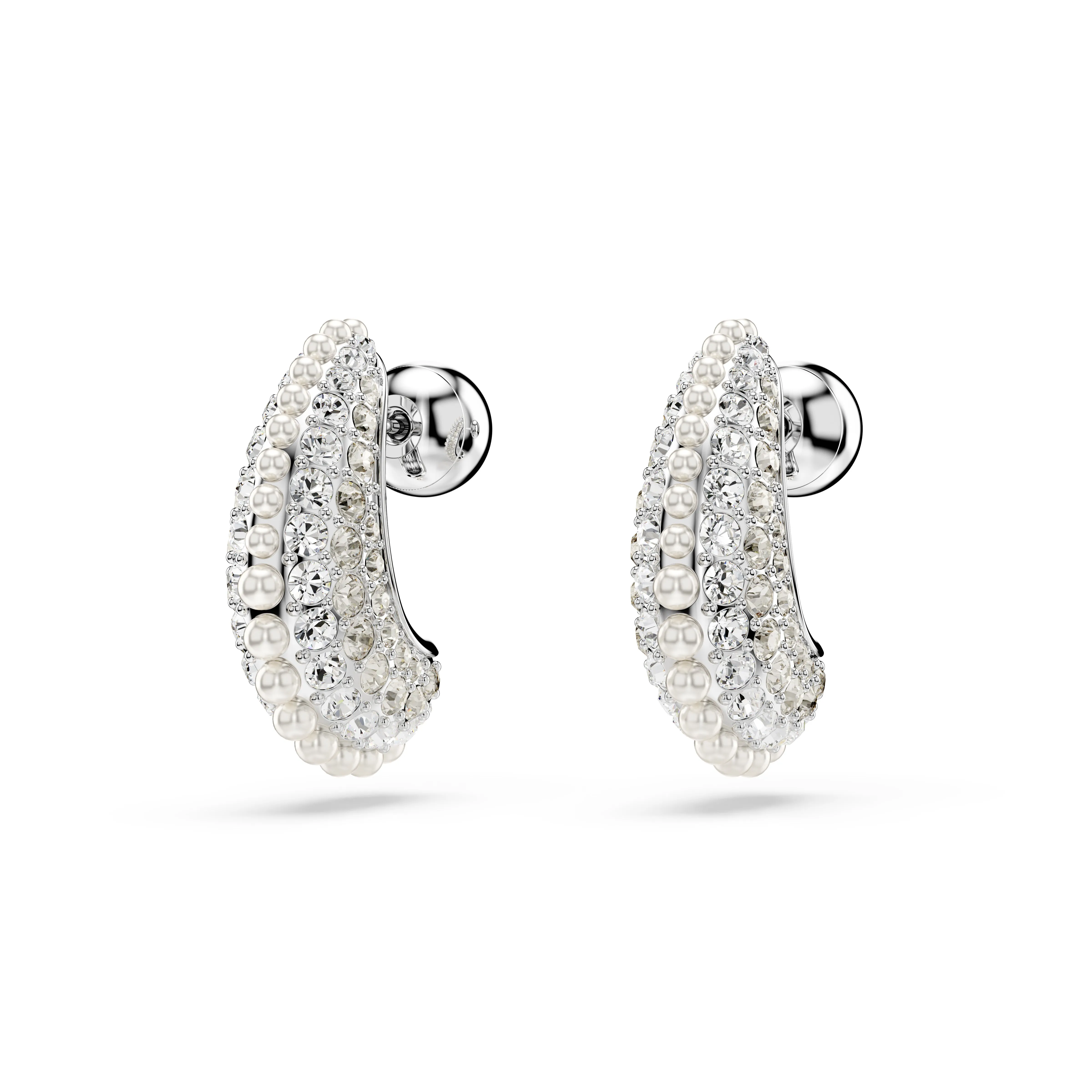 Swarovski Rhodium Sublima Earrings