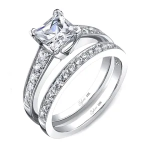 Sylvie Graduated Diamond Engagement Ring