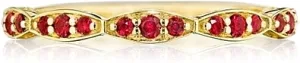 Tacori Ruby Wedding Band