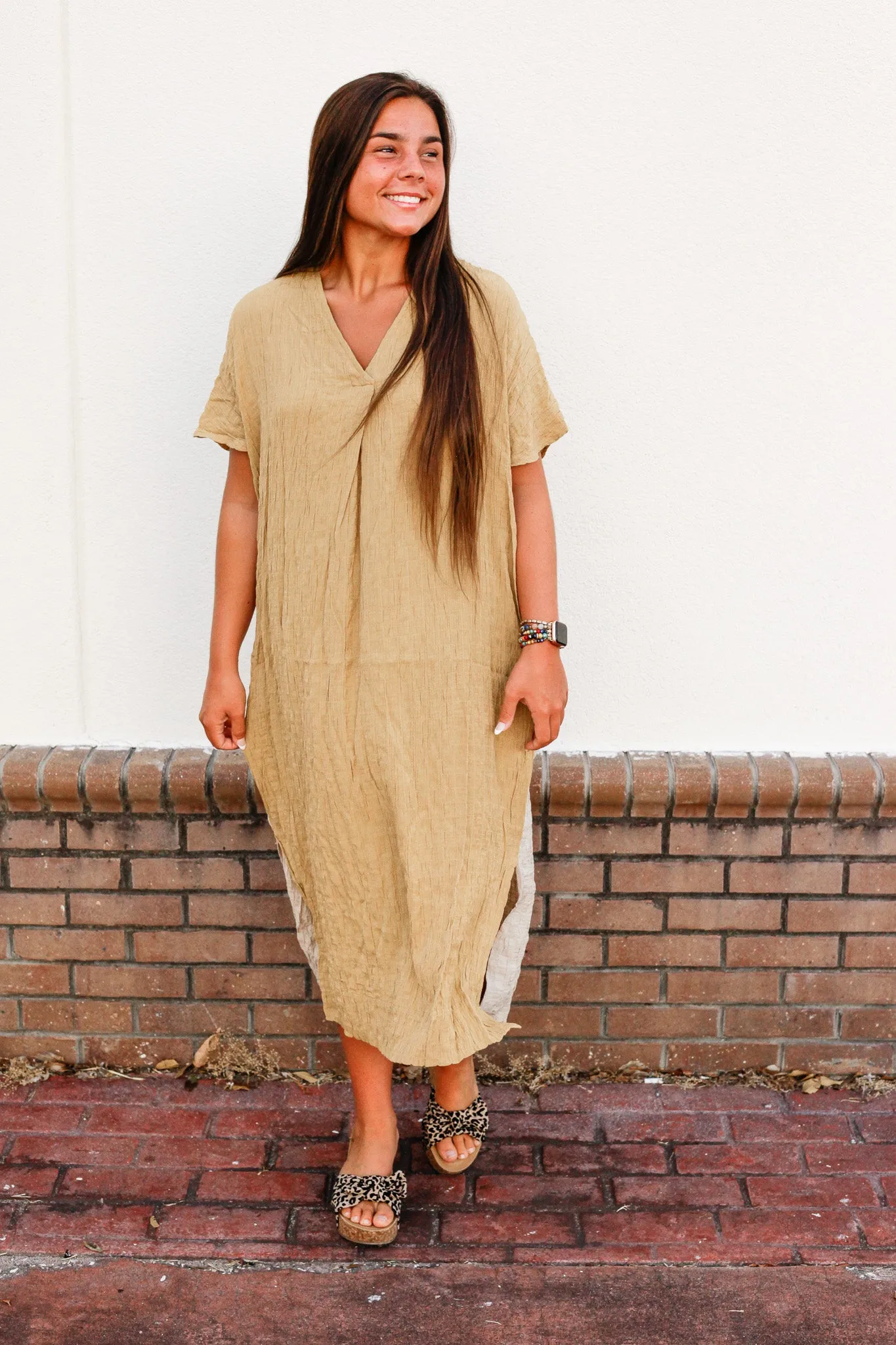 Tawny Yellow Dress