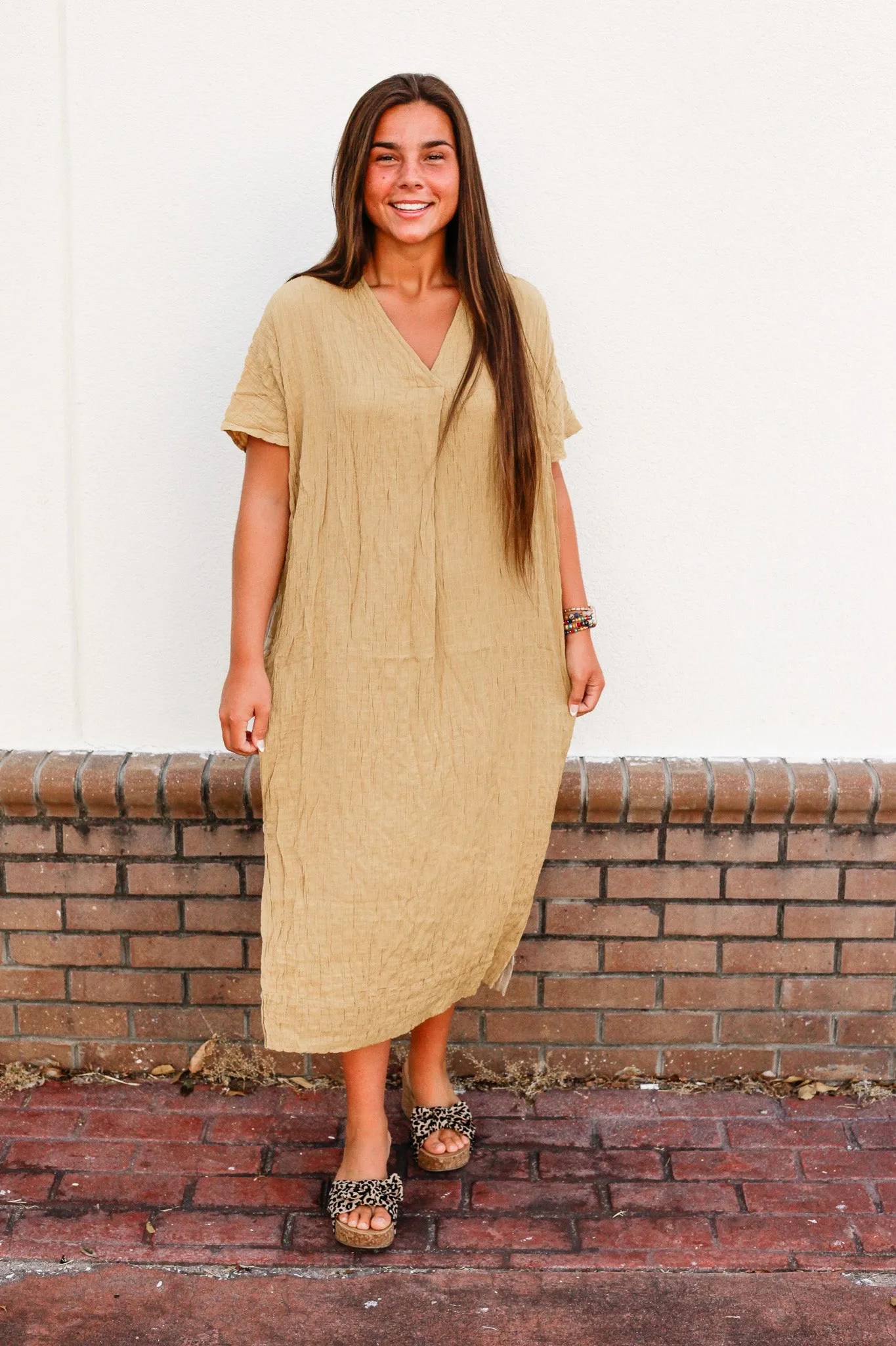 Tawny Yellow Dress