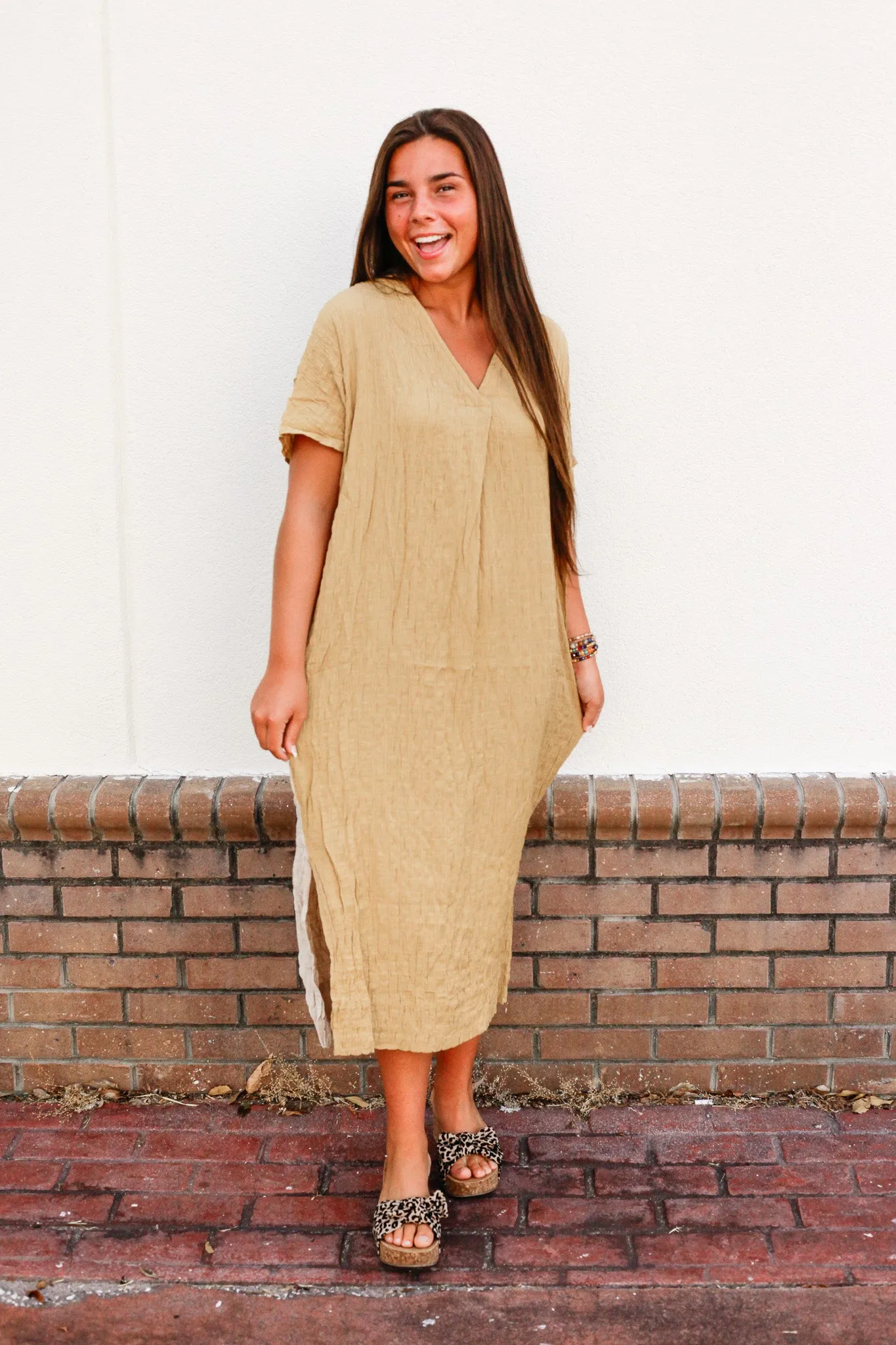 Tawny Yellow Dress