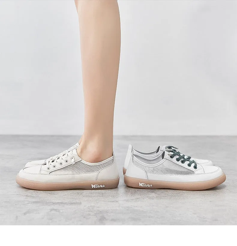 Tennis Shoes Casual Flats Rubber