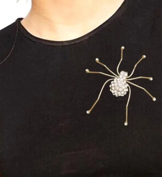 The Art Nouveau Spider Brooch