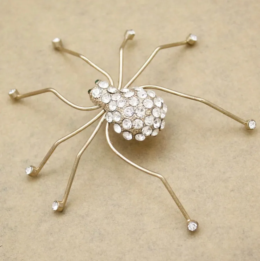 The Art Nouveau Spider Brooch
