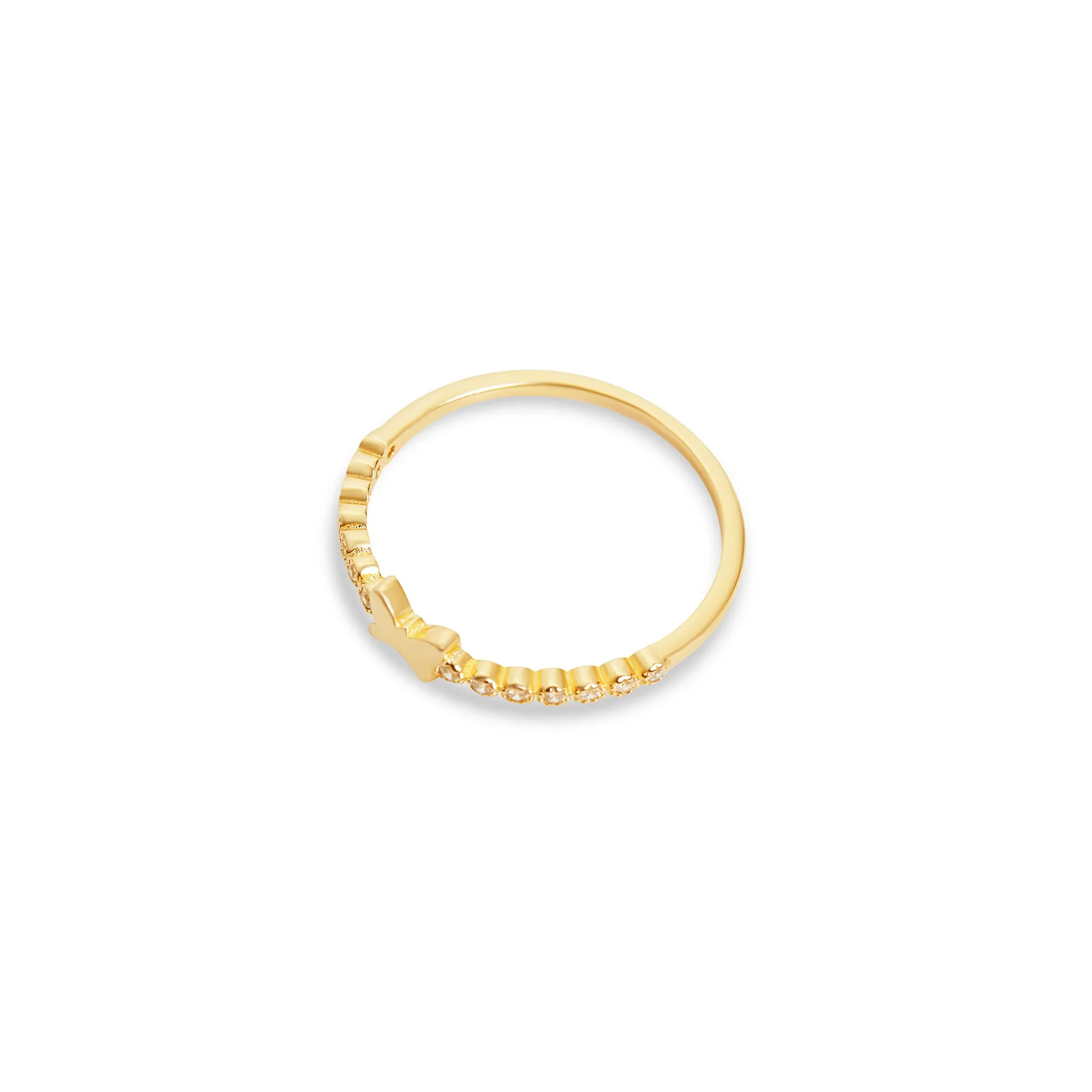 THE BUTTERFLY CZ RING