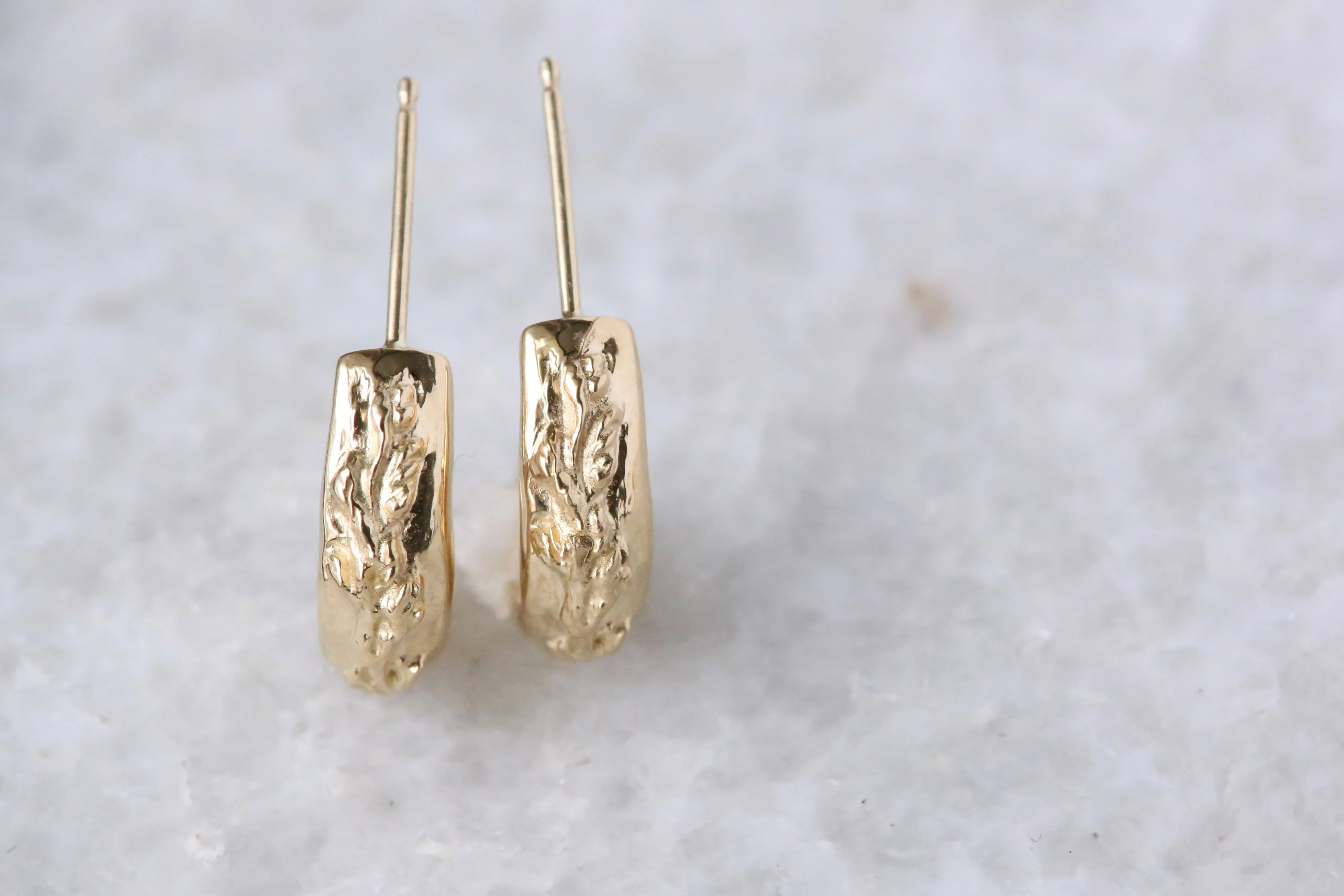 The Indigo Hoop Earrings - Pair