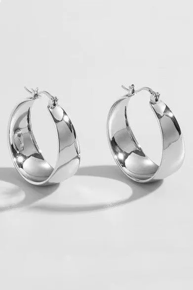 The Lana Tarnish Free Hoop Earrings
