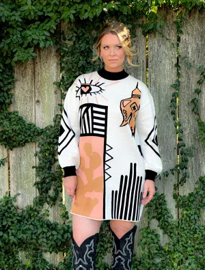 The Lonely Hearts Sweater Dress