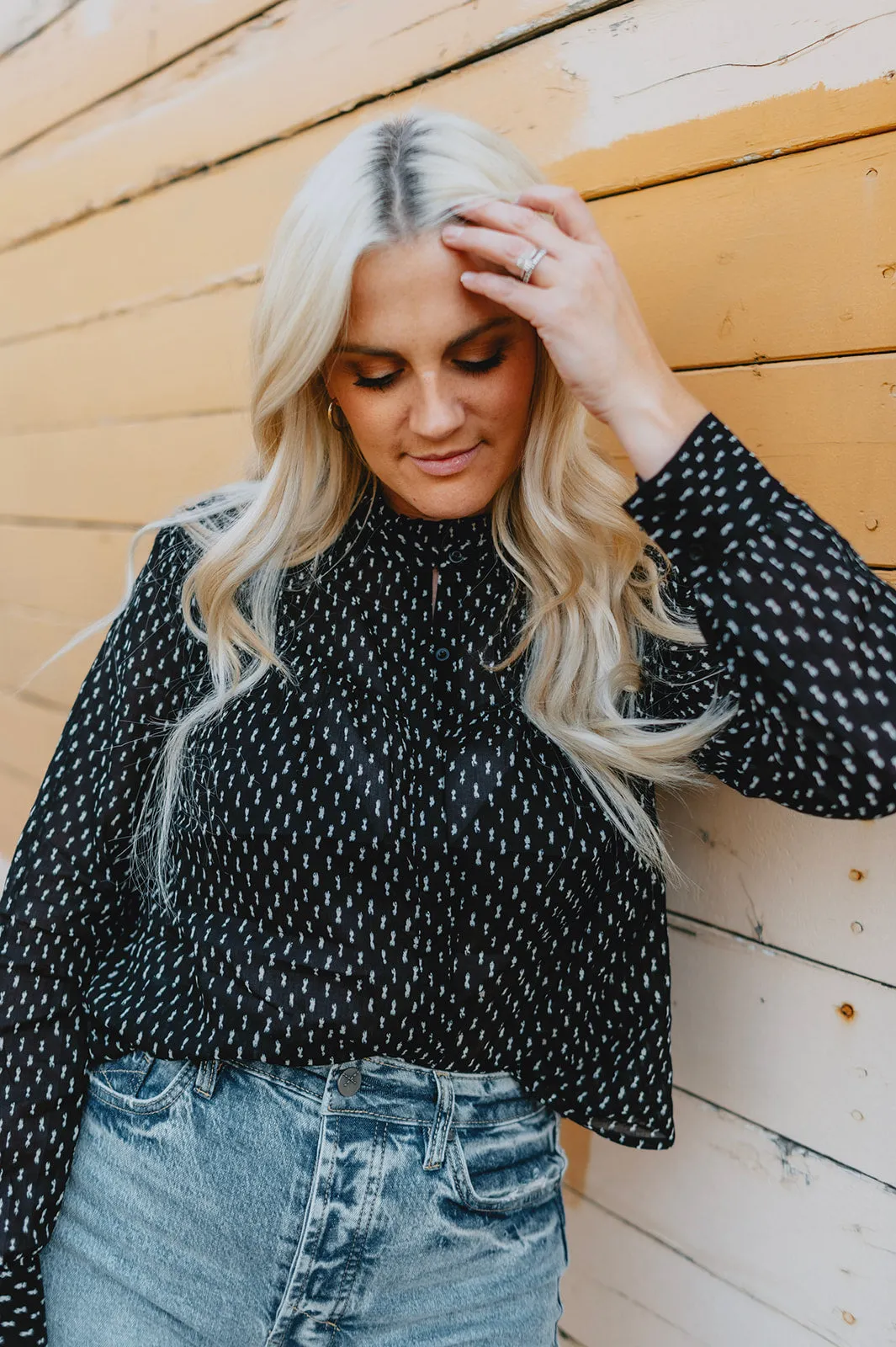 The Luka Blouse - Black