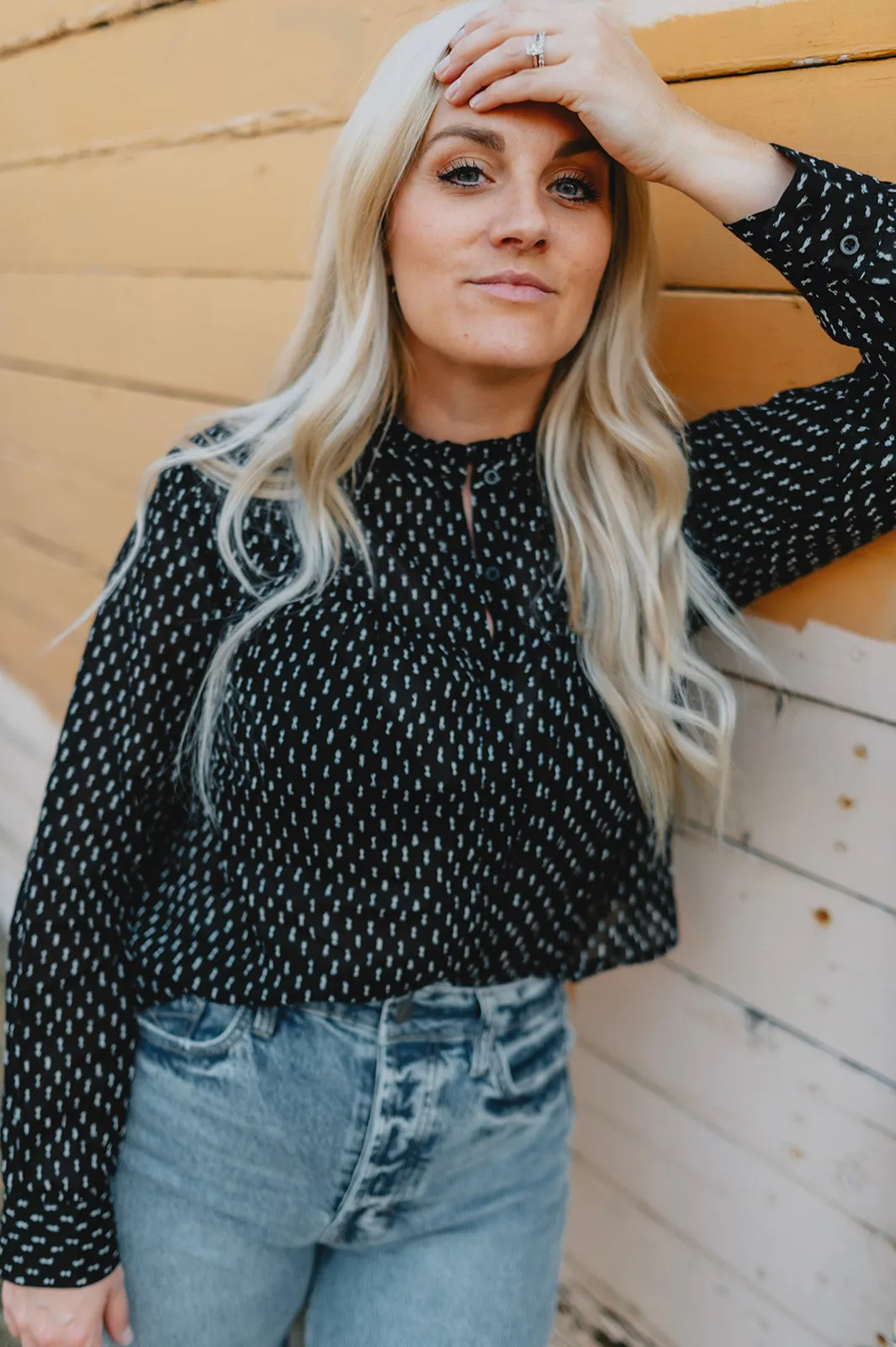 The Luka Blouse - Black