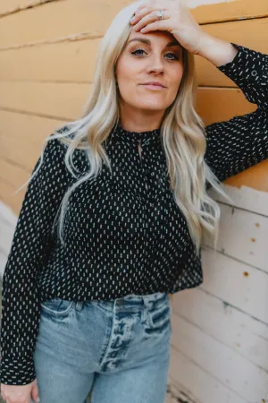 The Luka Blouse - Black