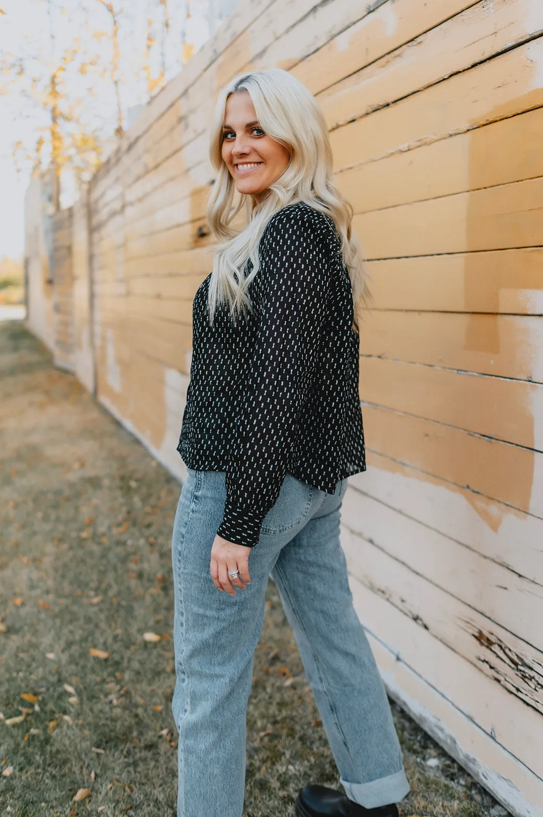 The Luka Blouse - Black