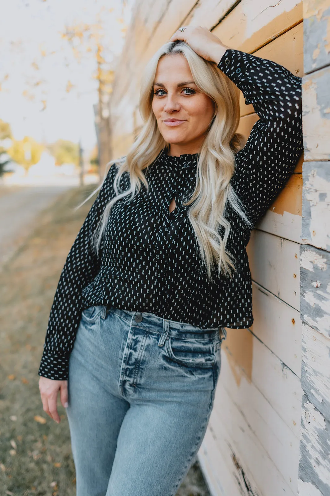 The Luka Blouse - Black