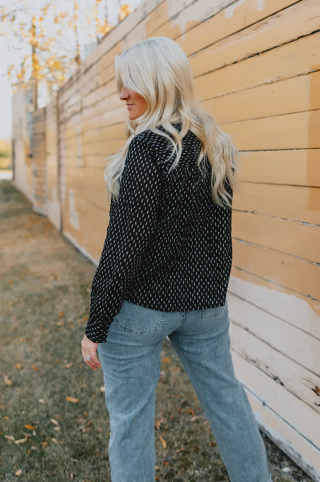 The Luka Blouse - Black