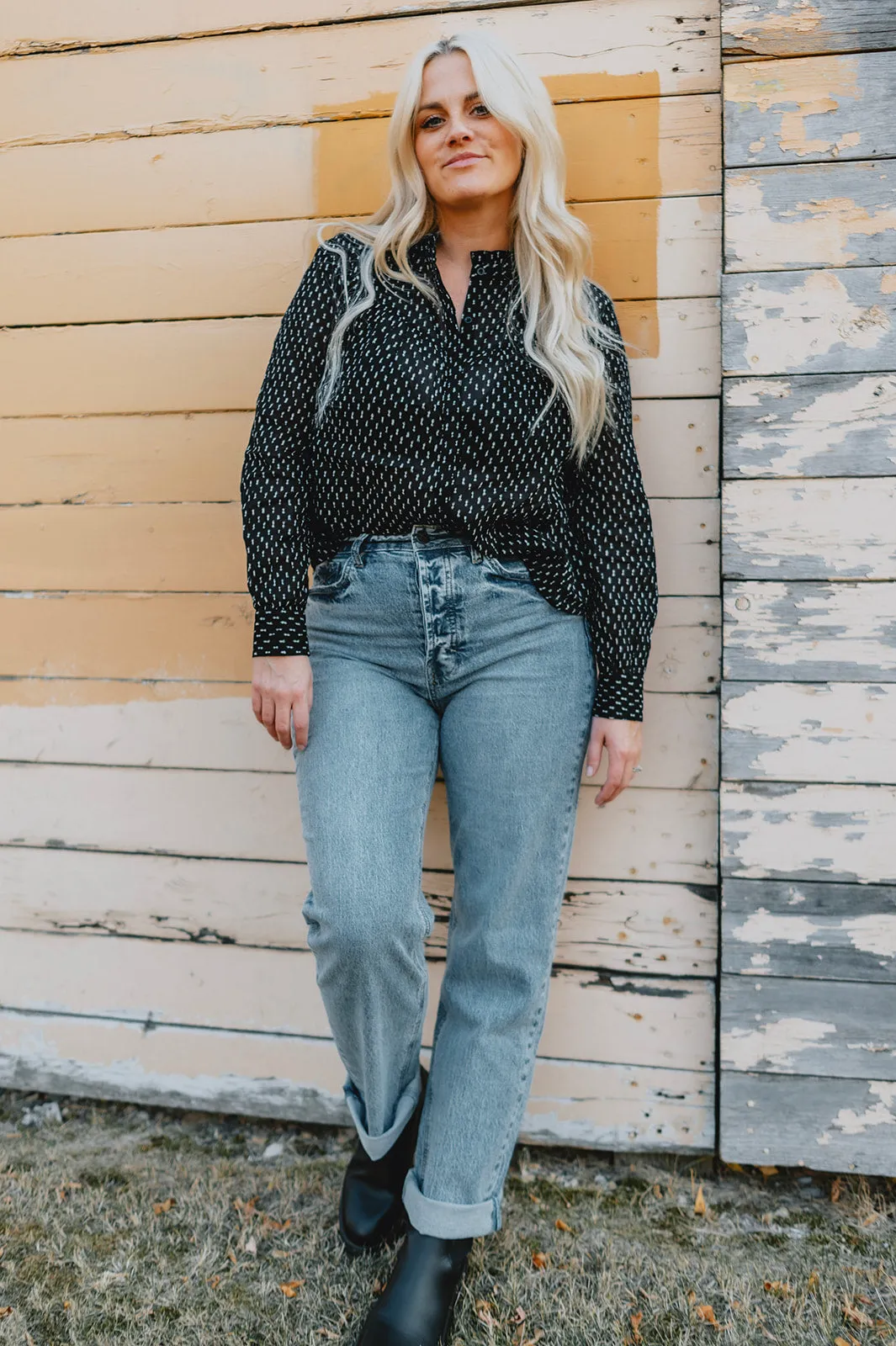 The Luka Blouse - Black