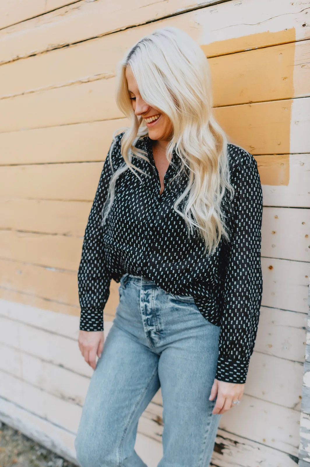 The Luka Blouse - Black
